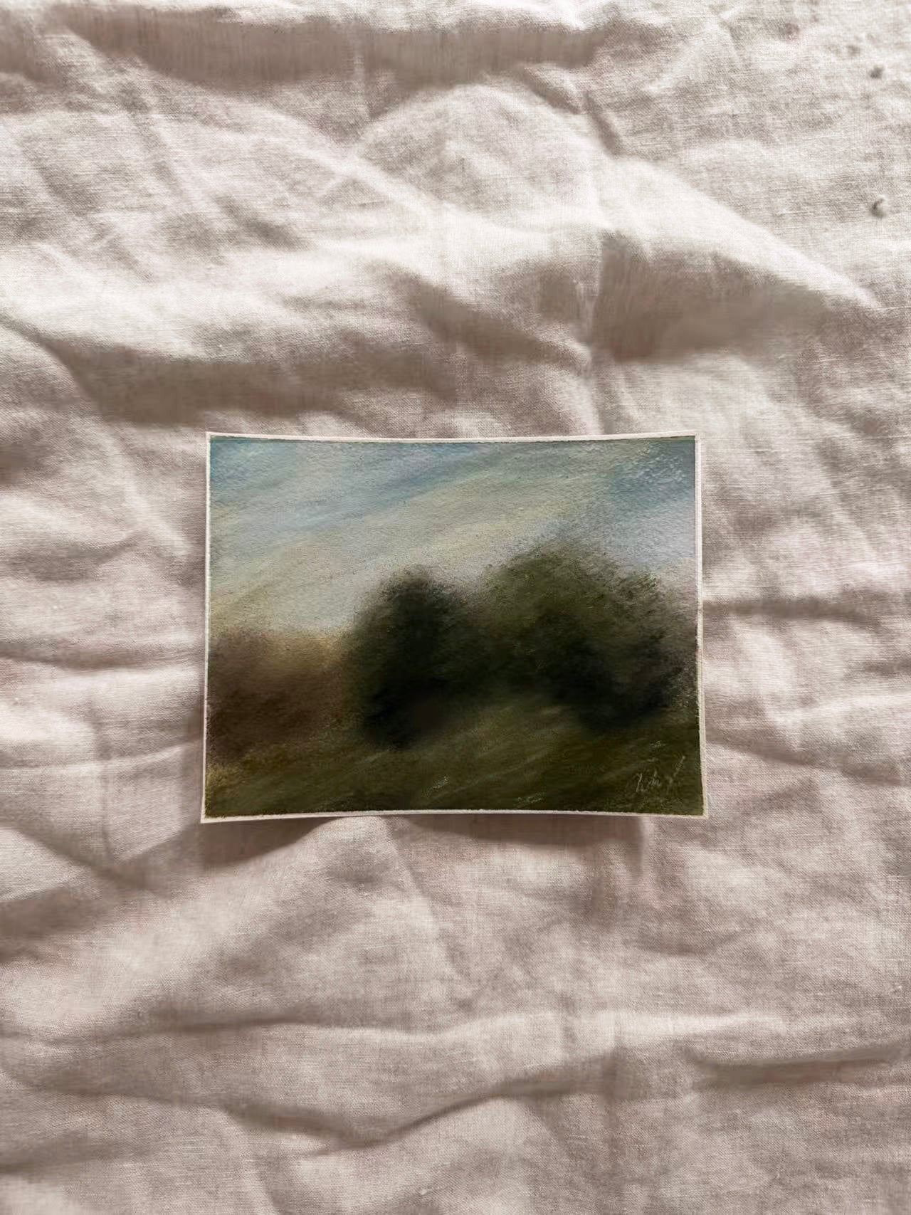 Blurry Meadow - 5x7" Unframed
