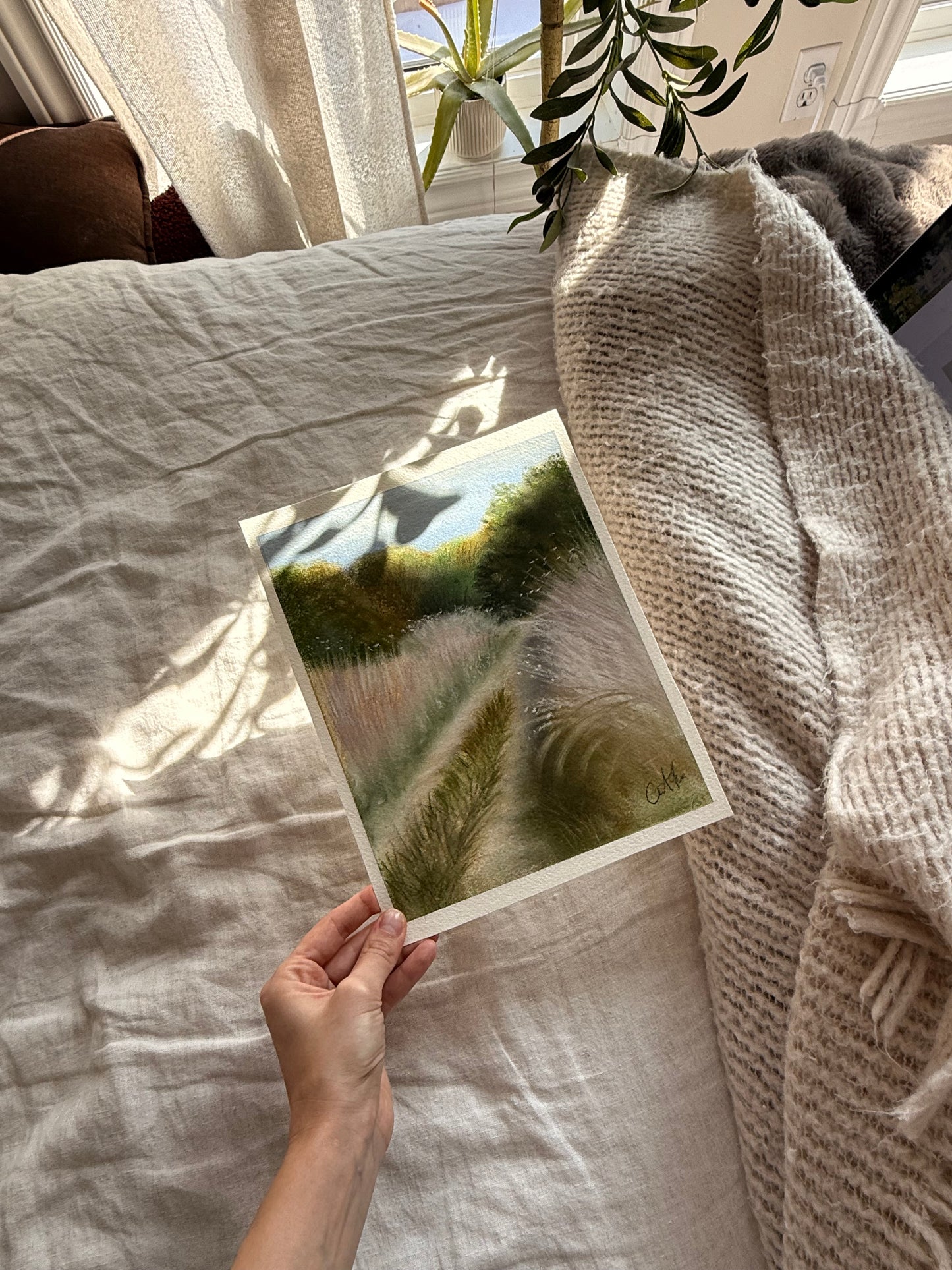 Spring Meadow - 8x10” Unframed
