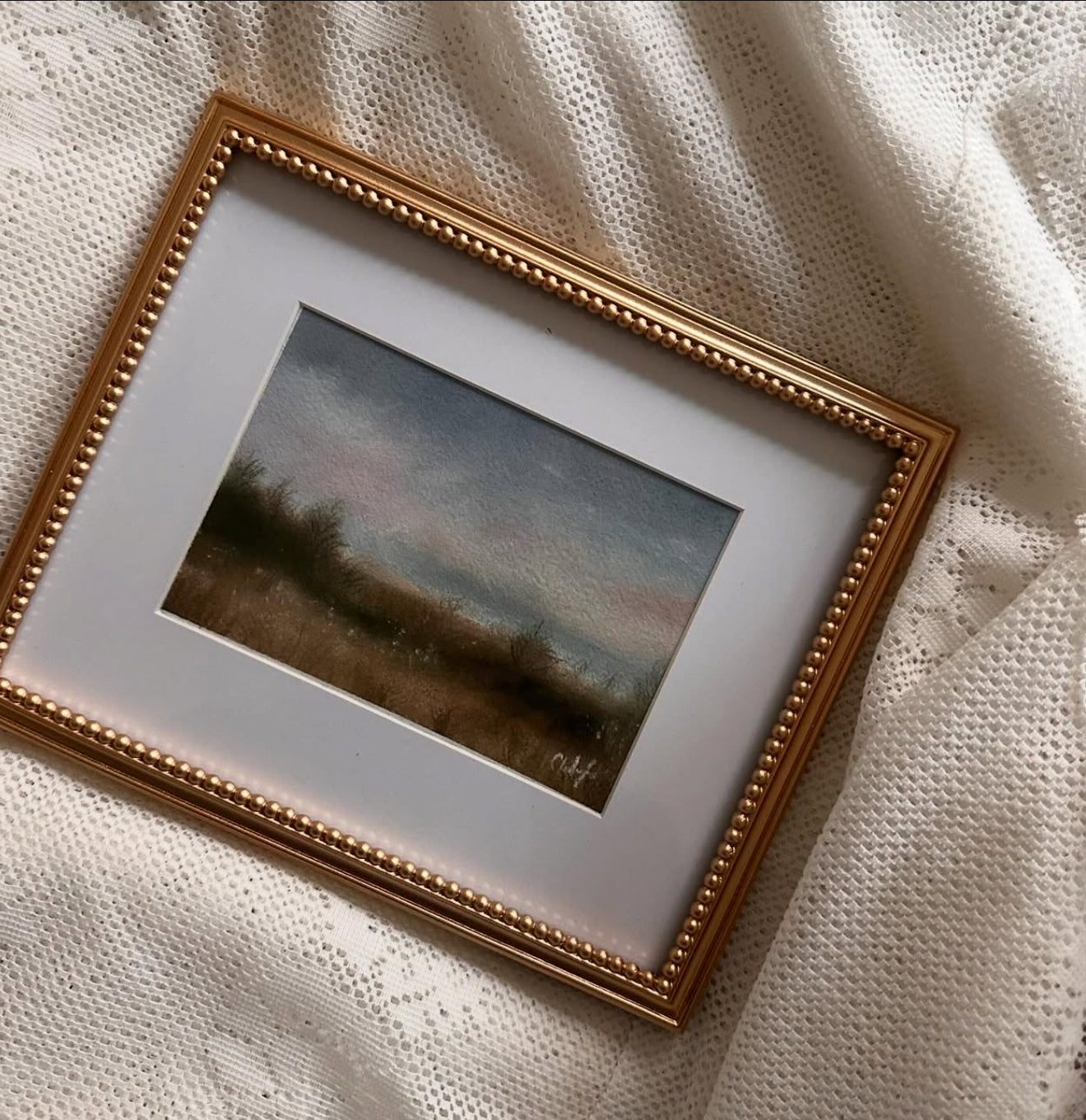 The Gloom Won't Last - 4x6"