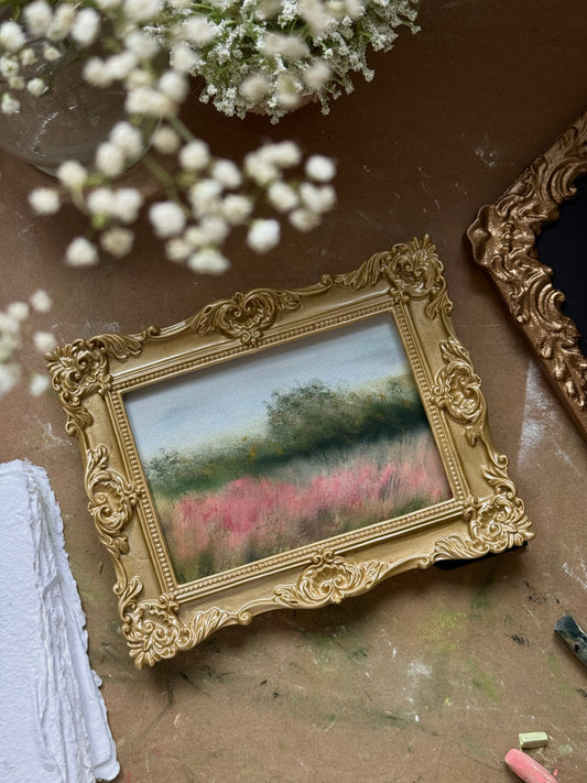 Pink Meadow - 5x7"