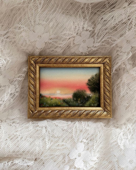 Pink Sunset - 4x6"