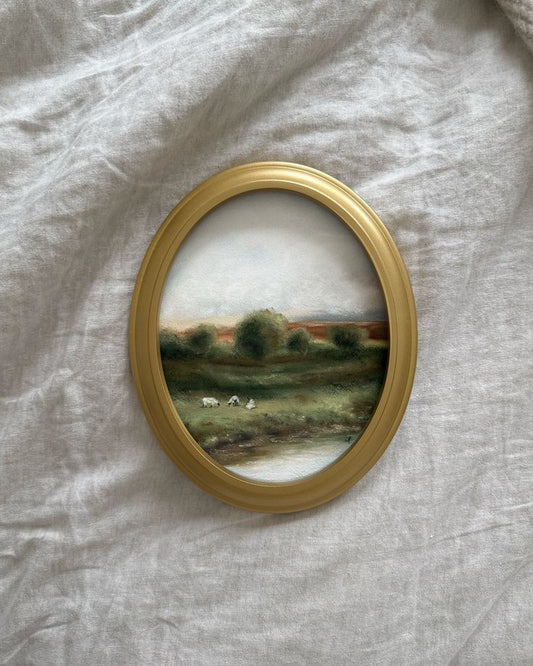 Sheep in Peace - 8x10"