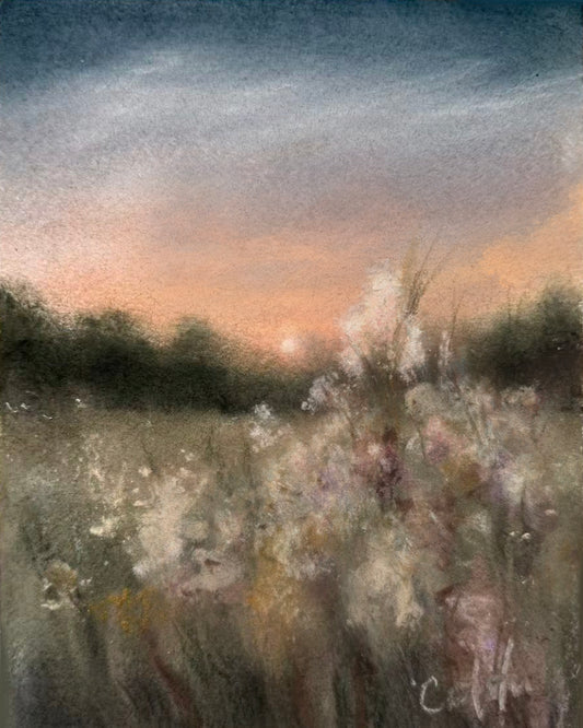 Floral Sunset - 8x10" Print