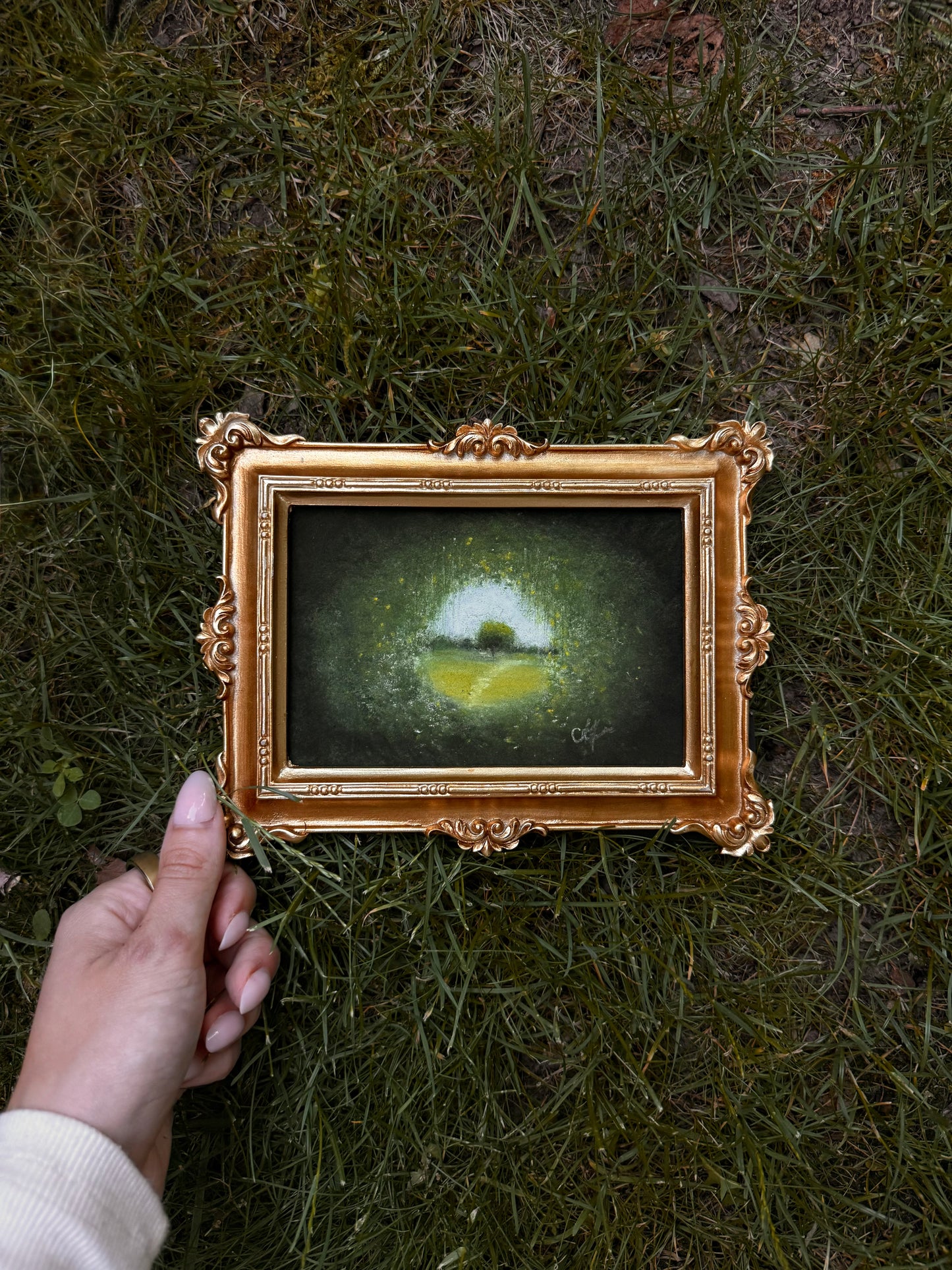 The Garden and the Gate - 4x6”