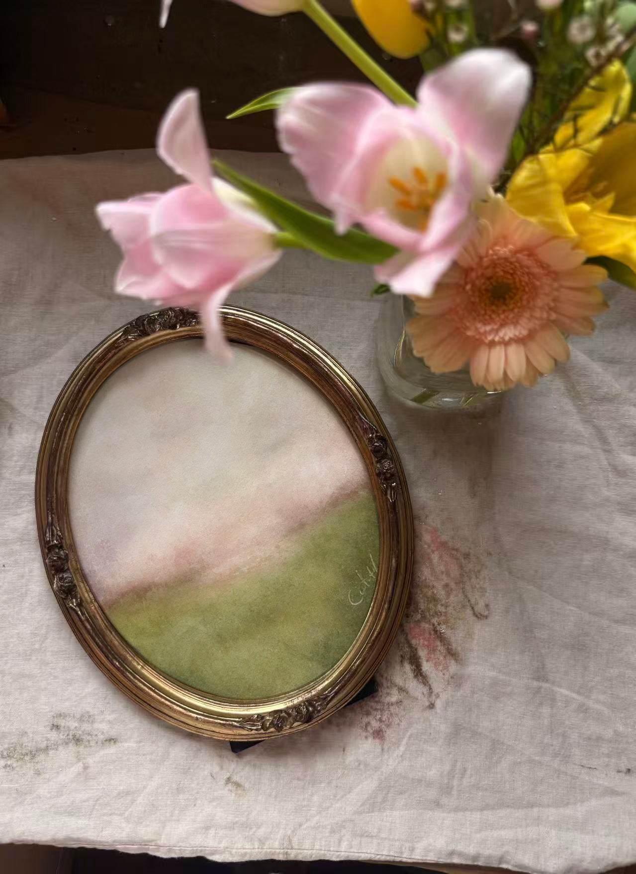 Blush Meadow - 8x10"
