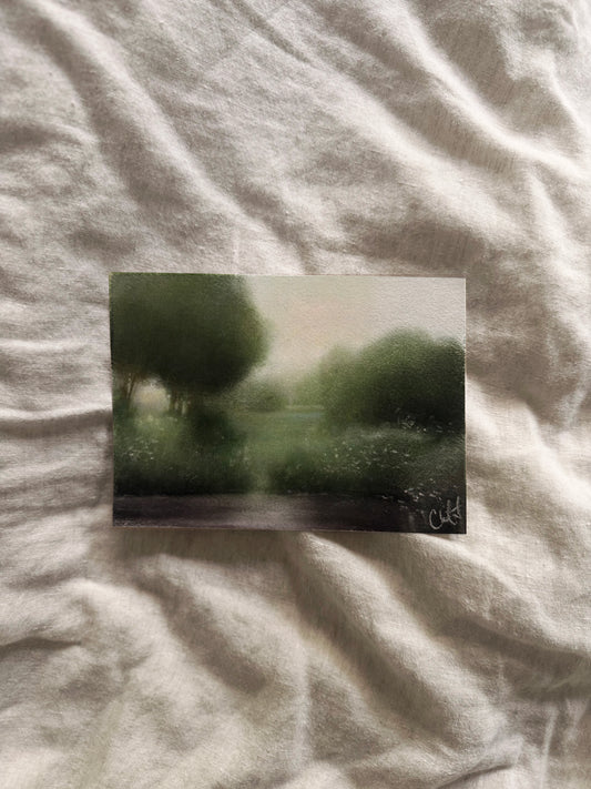 The Quiet Crossing - 5x7"