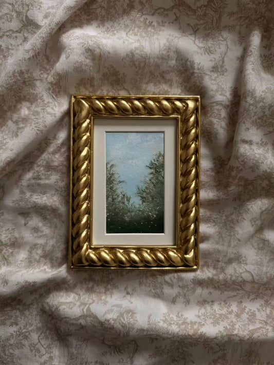 Two Bushes - 4x6"