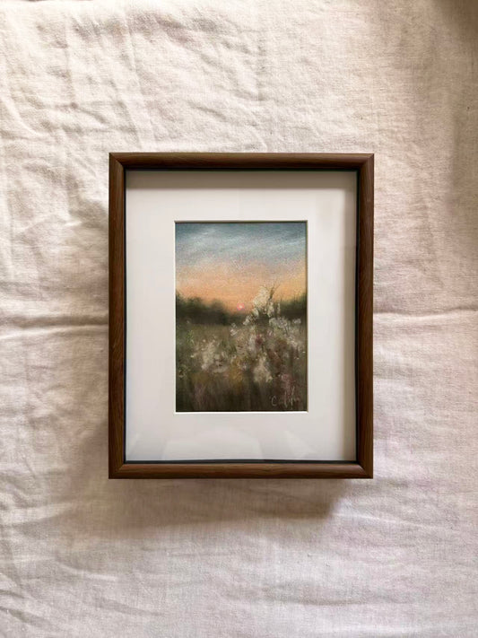 Floral Sunset - 5x7"