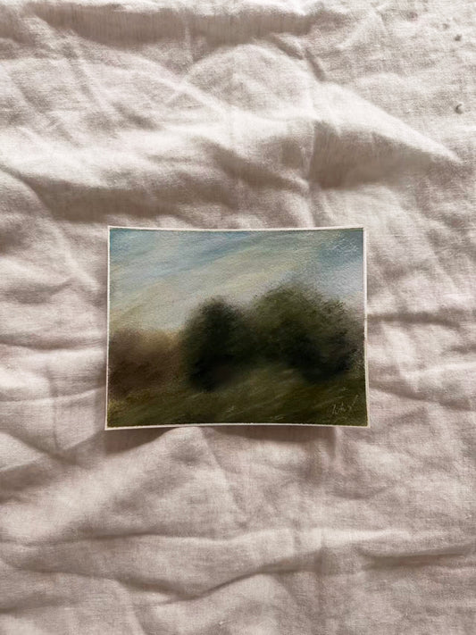 Blurry Meadow - 5x7" Unframed